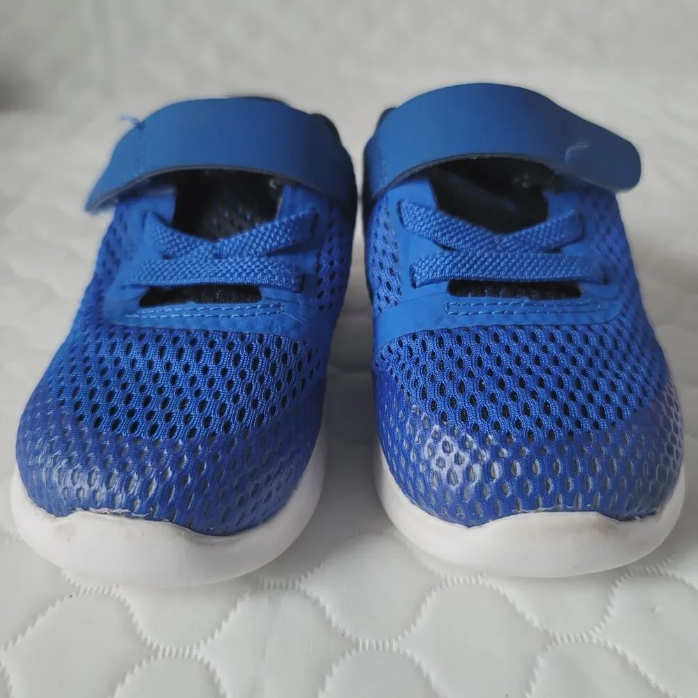 Nike Free Run TDV Kids Toddler Blue Sneakers Shoes Size 6C